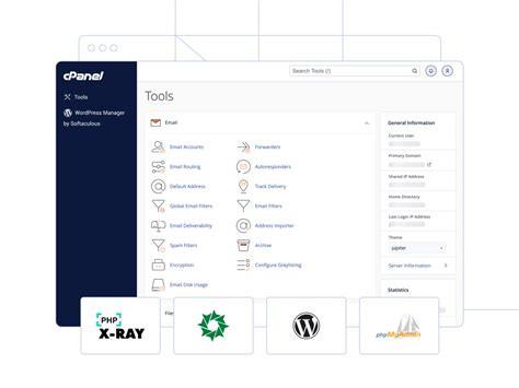 Fast web hosting with cPanel .